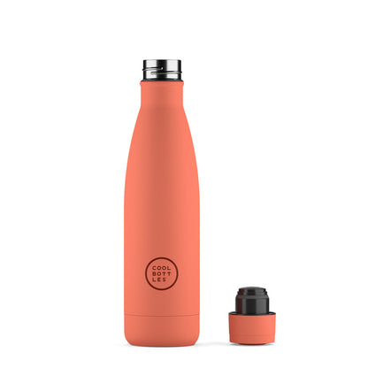 Pastel Coral Insulated Stainless Steel Bottle - 500ml