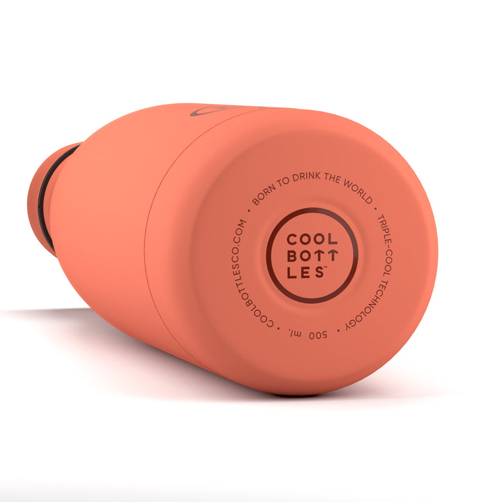 Pastel Coral Insulated Stainless Steel Bottle - 500ml