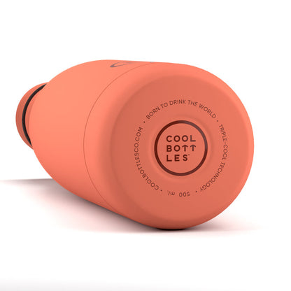Pastel Coral Insulated Stainless Steel Bottle - 500ml