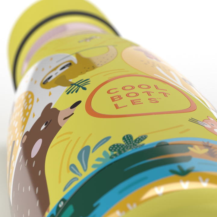 Jungle Park - Botella de acero inoxidable aislada - 260ml