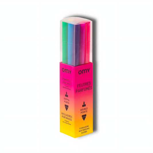 Scended Colour Markers 9 Units - Omy