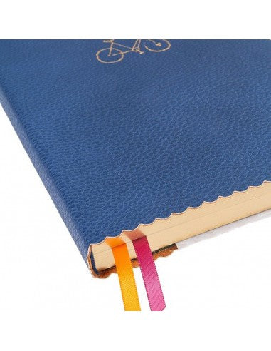 Cuaderno DIN A5 Majoie - Bicicleta Azul