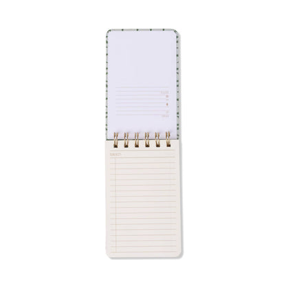 Green - Tulip Twin Small Wired Journal - Designworks