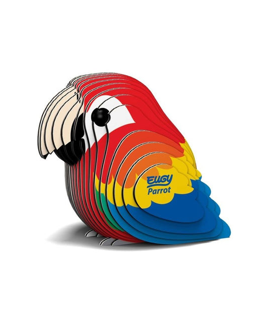 Parrot - Eco-Friendly  3D Paper Puzzle - Eugy 023
