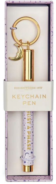 Moon Phases Keychain Pen
