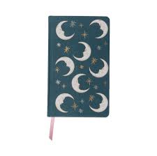 Cuaderno de luna verde azulado - Designworks