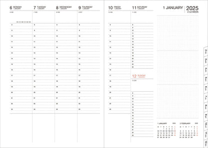 Mark's - A5 Weekly Planner  - Sept 2025 - Dec 2026