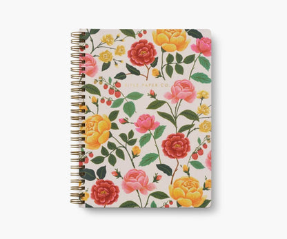 Cuaderno de espirales de rosas - - Rifle Paper Co