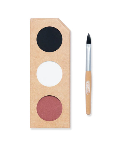 Kit de maquillaje de pirata y mariquita de 3 colores 