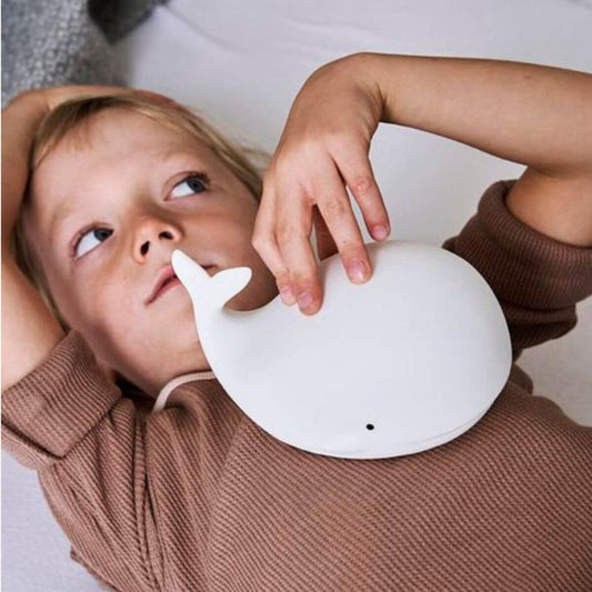 Silicone Whale Lamp with Remote Control