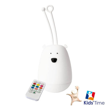 Lámpara de silicona Oso Blanco - Colgador y control remoto