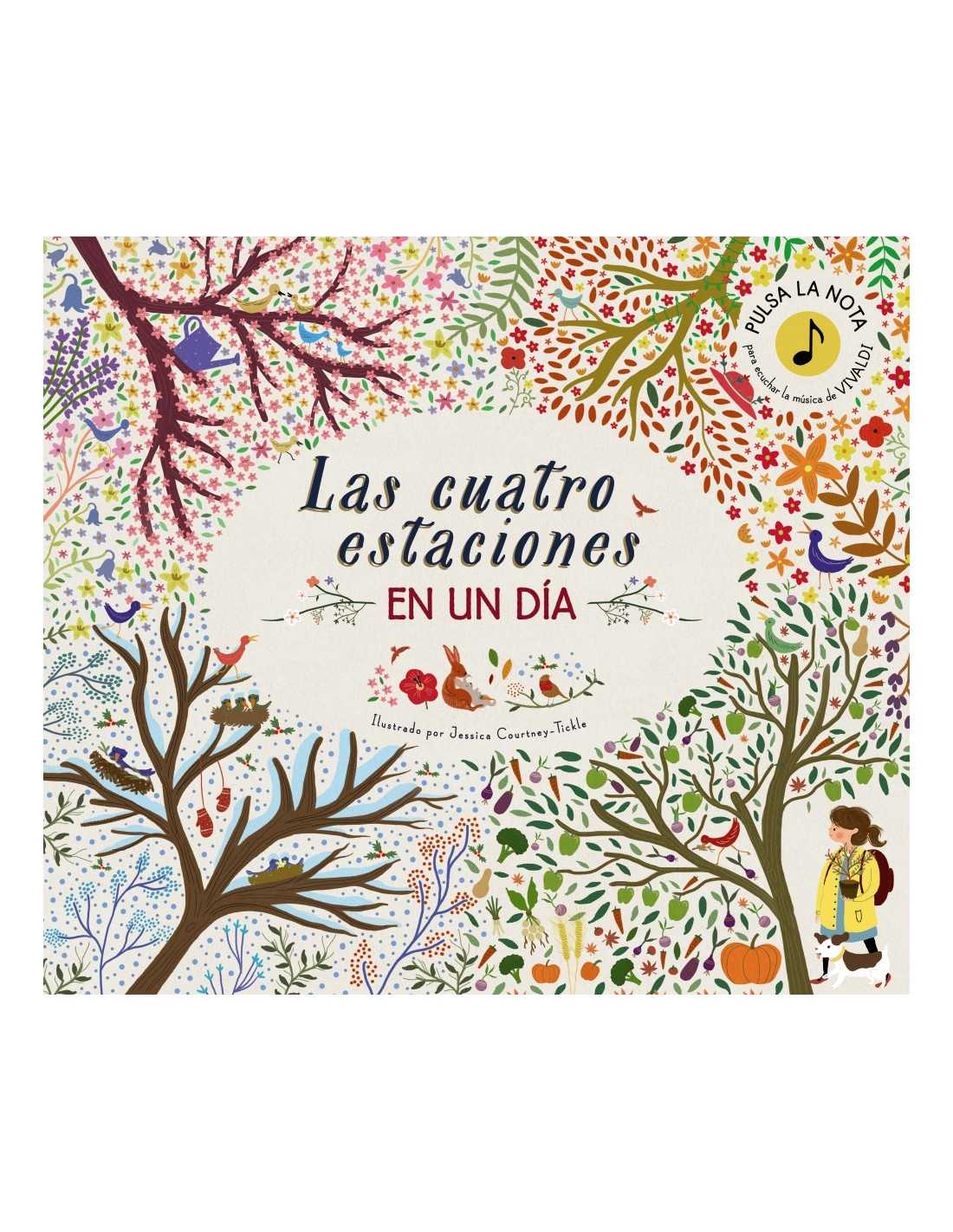Las cuatro estaciones en un día - Libro musical