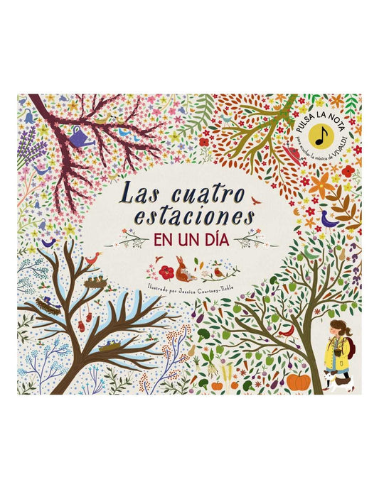 Las cuatro estaciones en un día - Libro musical