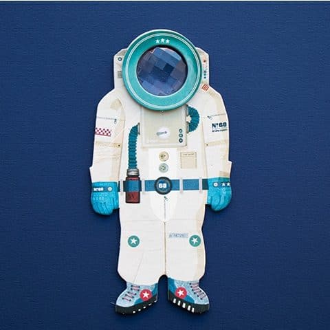 Astronaut Cardboard Bee Eye