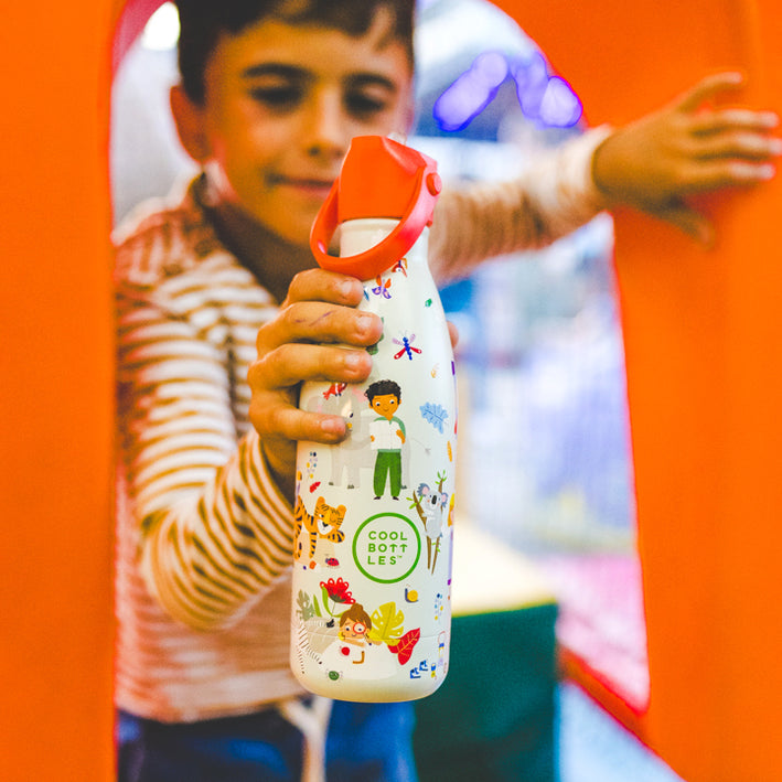 Curious Explorers - Insulated Stainless Steel Bottle - 350 ml