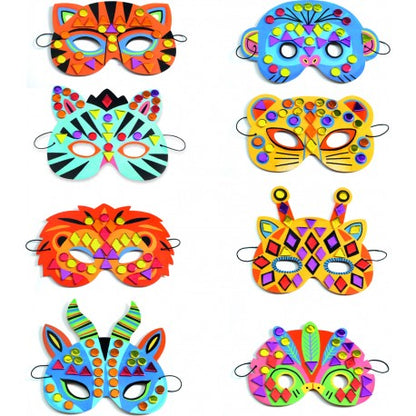 Máscaras de animales salvajes DIY