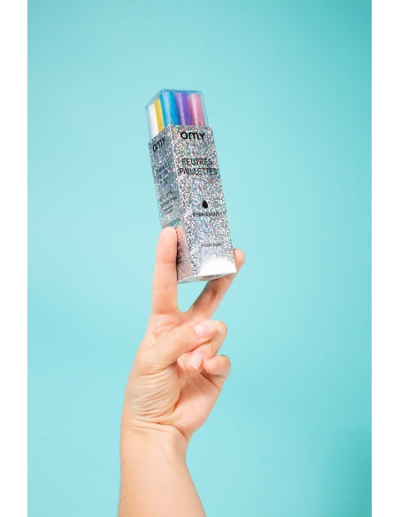 Glitter Colour Markers  - Omy