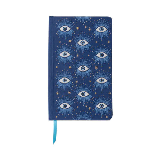 Cuaderno de tela con ojos y estrellas - Designworks