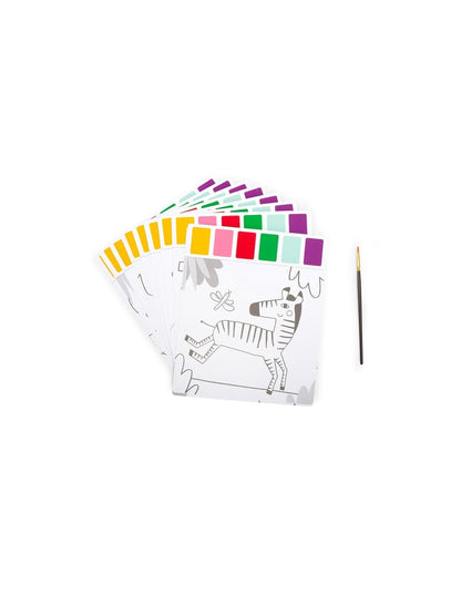 Paleta mágica / Magic palette painting - Les toupitis