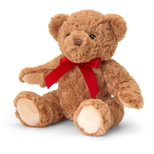 Teddy Bear Red Ribbon - 20 cm