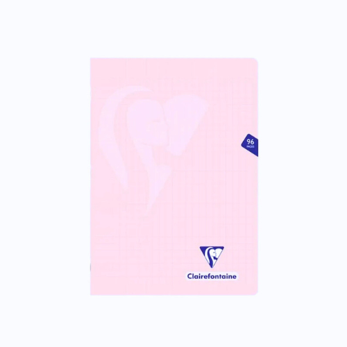 Clairefontaine Mimesys Séyès Notebook Pastel Pink - Big