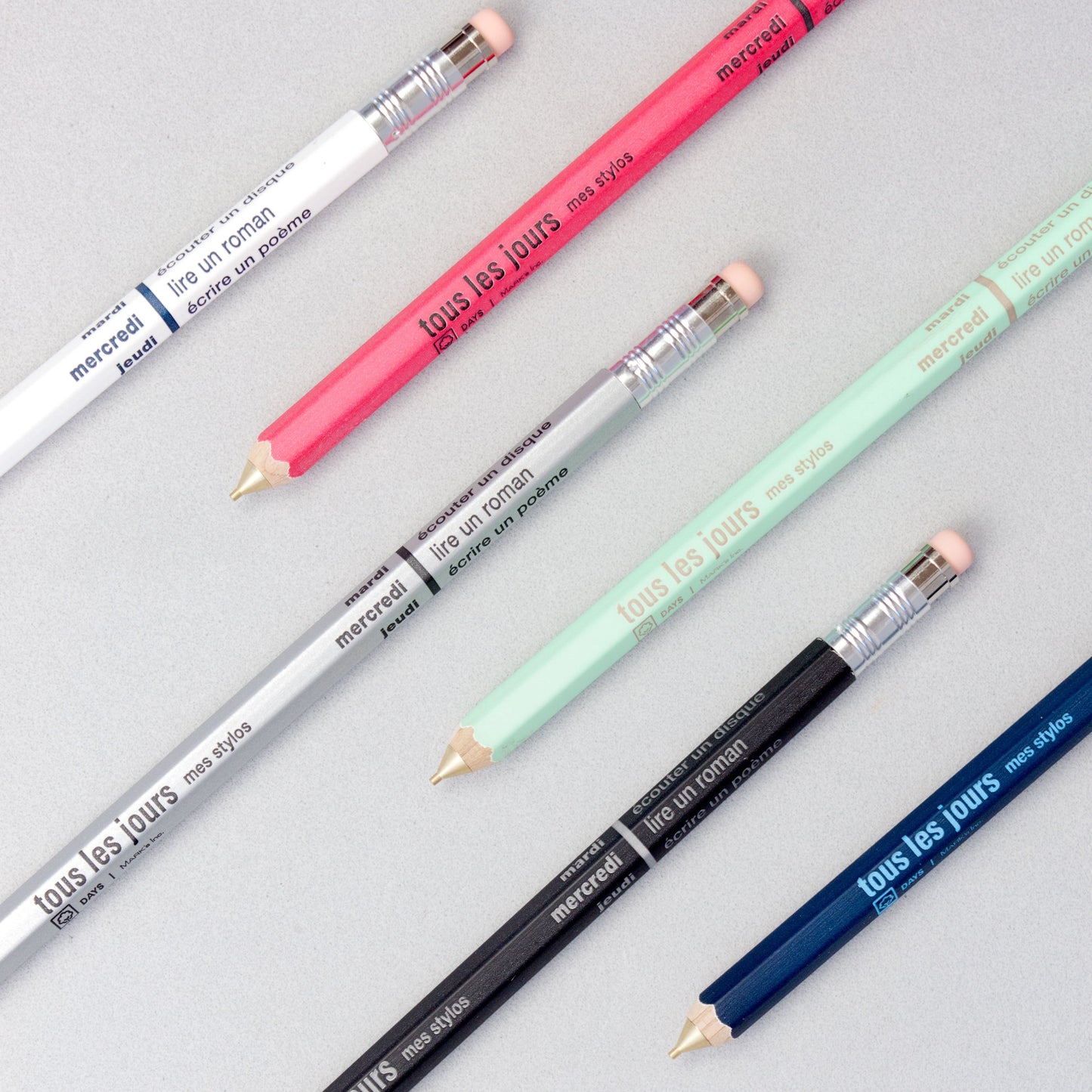 Tous les Jours Wooden Mechanical Pencil -  Mark's Japan