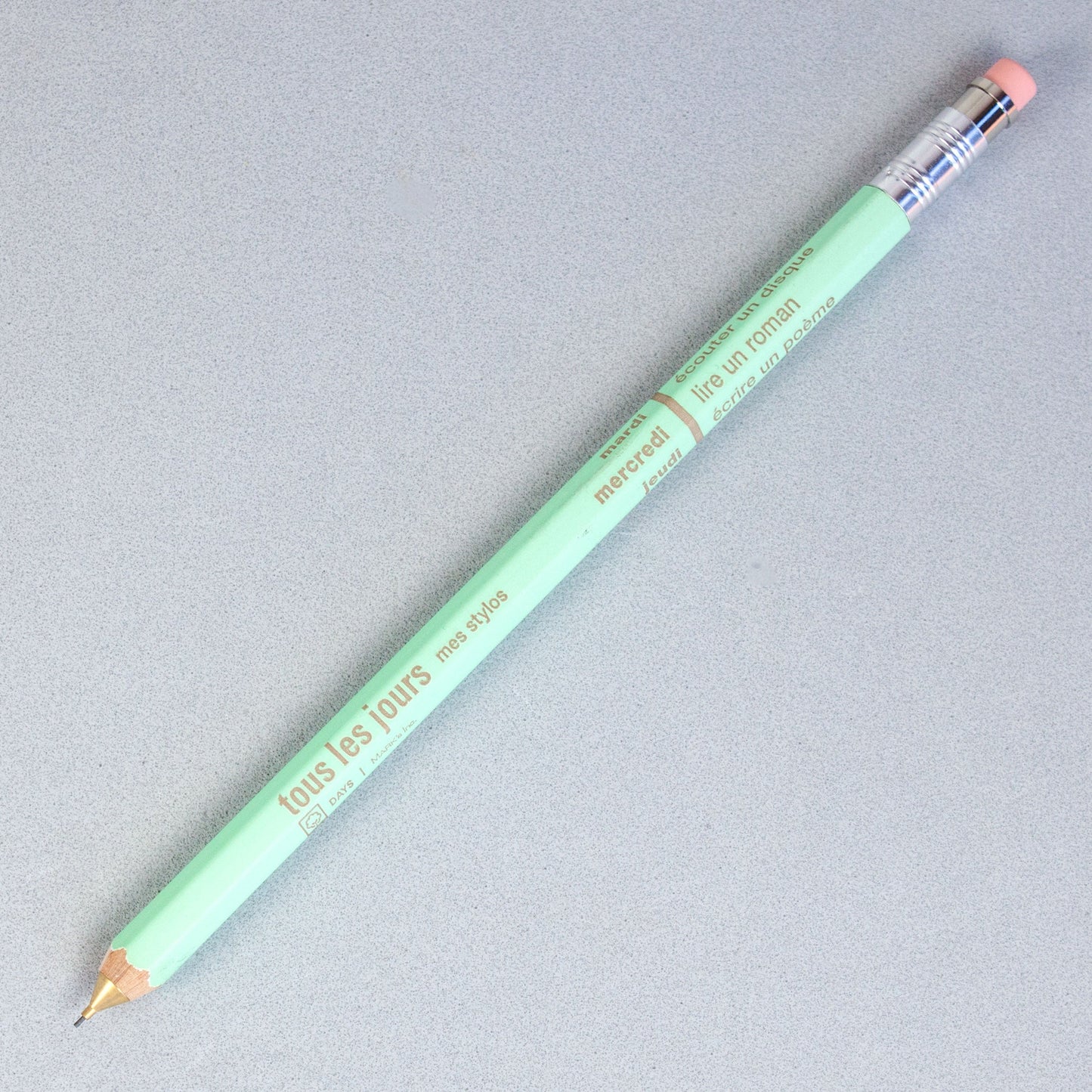 Tous les Jours Wooden Mechanical Pencil -  Mark's Japan