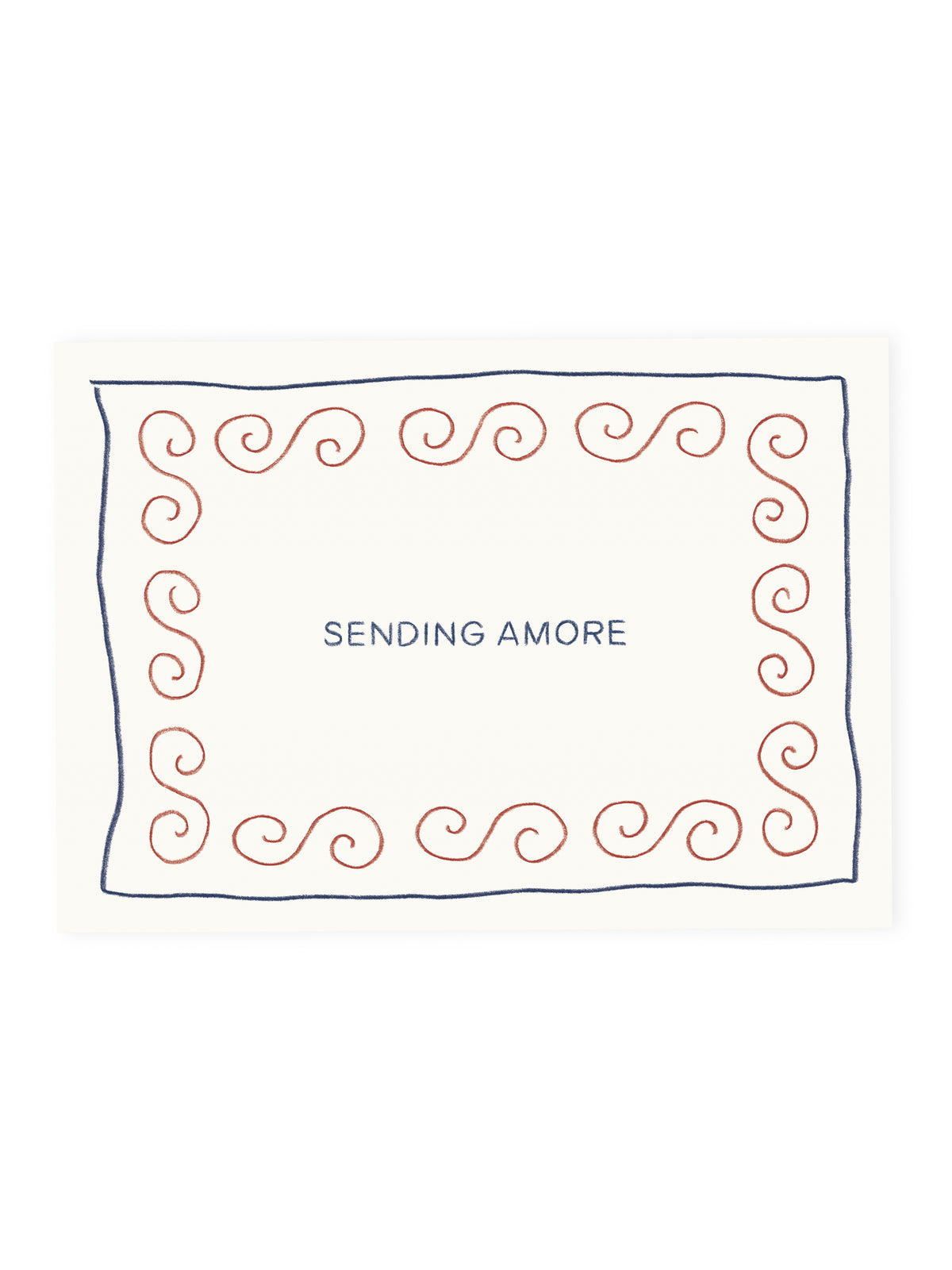Sending Amore A6 Postcard