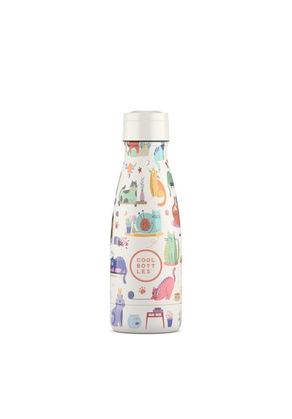 Kitty Club - Botella aislante de acero inoxidable - 260ml
