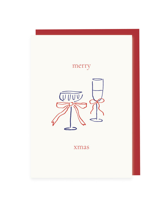 "Merry Xmas" A6 Card