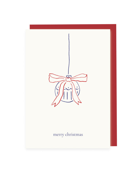 "Merry Christmas" A6 Card