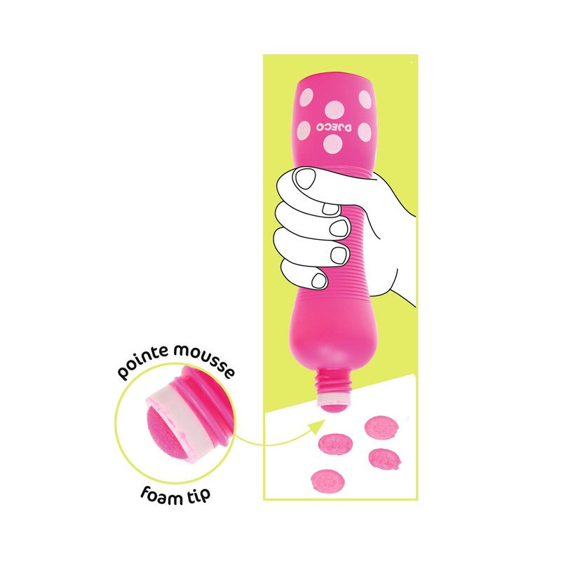 Rotuladores de neón de puntos grandes