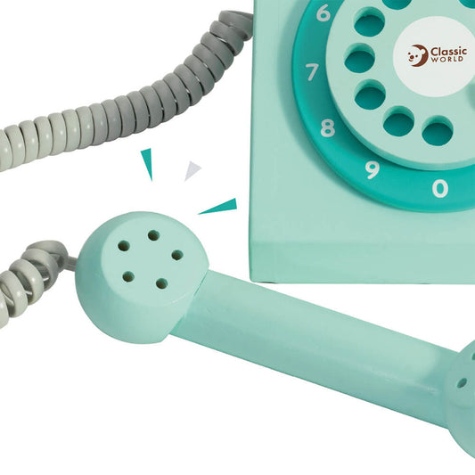Wooden Vintage Phone