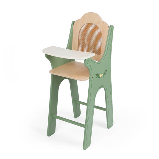 Wooden Vintage Doll High Chair