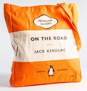 BOOK TOTE BAG: ON THE ROAD