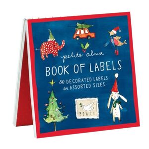 PETITE ALMA HOLIDAY CHEER BOOK OF LABELS